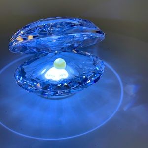 ❌❌SOLD❌❌Swarovski crystal mermaid shell